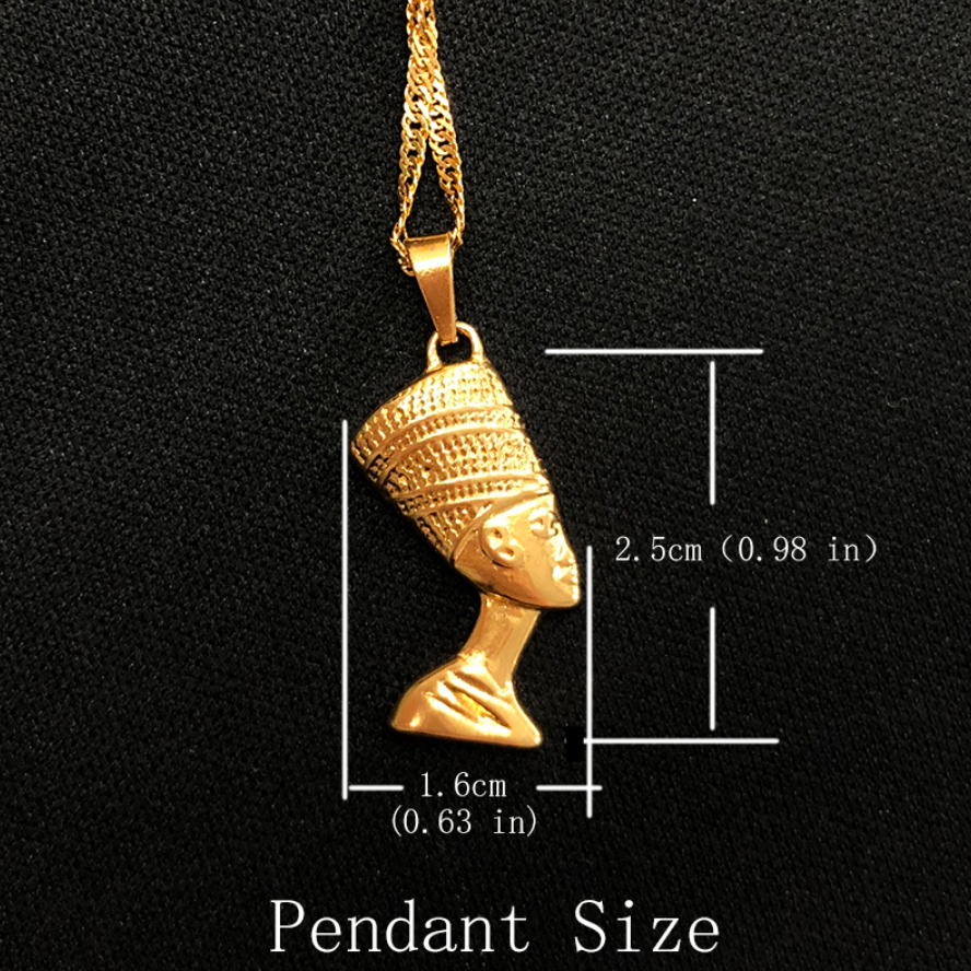 Egyptian queen nefertiti on sale necklace