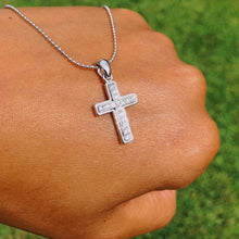 Load image into Gallery viewer, &quot;Iced&quot; Cross Pendant (Double)